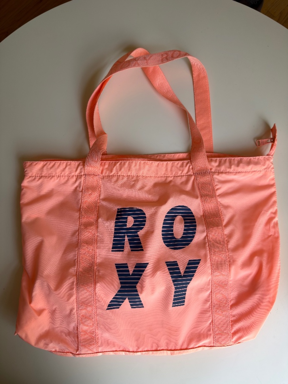 Roxy Lightweight Peach Tote - Picture 2 of 13